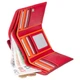 Кошелек женский складной Visconti RB43 RED M Bora c RFID (Red Multi) - изображение 2