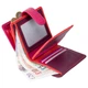Фиолетовый кошелек женский Visconti RB40 PLUM M Bali c RFID (Plum Multi) - изображение 3