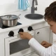 Детская кухня IKEA SPISIG белая голубая 55х37х98 см 904.171.98 - изображение 7