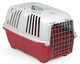 Переноска для собак та котів до 12-ти кг MPS PRATIKO 1 RED 48*31,5*33 см (двері метал) - зображення 1