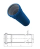 Труба каналізаційна безшумна Pestan S-Line 110/750 мм 10304603 - зображення 3