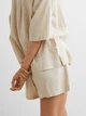 Пижамные шорты H&M 7429673abr M Светло-бежевые (PS2030000189175) - изображение 2