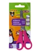 Ножницы детские с линейкой 132мм розовые, Zibi KIDS Line ZB.5001-10 - изображение 1