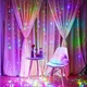 Гирлянда штора-водопад бахрома Кристаллы 3*3м 480 LED мульти МХ-00005656 - изображение 3