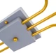 Люстра Brille BR-01 640C/6 LED 40W WW+NW+CW GY (24-813) - зображення 3