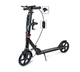 Двухколесный самокат Scale Sports SS-18. Black (складной, ручной тормоз, Led-фонарик) 1201820961 - изображение 1