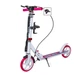 Двоколісний самокат Scale Sports SS-18. White - Pink (складне, ручне гальмо, Led-ліхтарик) 1188131797 - зображення 1