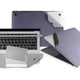 Набір захисних плівок на корпус COTEetCI Fuselage Film Set Violet Grey для MacBook Air 13" A2179/A2337 2020 (MB1095-GY) - зображення 1