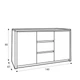Комод Montana Gała Meble 140x80x43 (Montana K2DP) 000075 - изображение 2