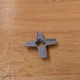 Нож Rotex для мясорубок и кухонных комбайнов Bosch MFW1501, MFW1550, MUM4*, MUM5*, 620949, 028887,020468 Совместимый - зображення 4