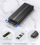 Внешний карман Blueendless 2807SN для M.2 SSD NVMe (PCIe) / NGFF (Sata) Type-C USB 3.1 Gen 2 - изображение 14