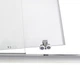 Душові двері в нішу Qtap Taurus CRM2012-13.C6 120-130x200 см, скло Clear 6 мм, покриття CalcLess - зображення 7