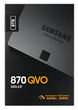 SSD накопичувач Samsung 870 QVO 8TB SATAIII 3D NAND QLC (MZ-77Q8T0BW) (6584761) - изображение 3