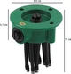 Ороситель Water Sprinklers 360 для полива 360° (2000992398831) - изображение 5