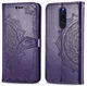 Чехол Vintage для Xiaomi Redmi 8 книжка кожа PU фиолетовый - изображение 1