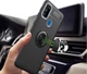 Чохол TPU Ring для Samsung Galaxy M21 / M215 бампер з підставкою Black Без бренду - зображення 3