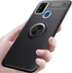 Чохол TPU Ring для Samsung Galaxy M21 / M215 бампер з підставкою Black Без бренду - зображення 6