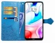 Чехол Vintage для Xiaomi Redmi 8 книжка кожа PU голубой - изображение 5