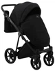 Коляска 2 в 1 Adamex Gallo Thermo GA-12 black diamond - зображення 8