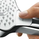 Душевая лейка HANSGROHE Croma с кнопкой 110мм пластик хром 26812400 - изображение 6