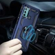 Чехол Shield для Motorola Moto G60 противоударный Бампер с подставкой Dark-Blue - изображение 2