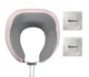 Подушка дорожная под шею BASEUS Thermal Series Memory Foam U-Shaped Neck Pillow. Pink - изображение 5