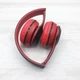Беспроводные накладные MP3 наушники блютуз с микрофоном с картой памяти BOROFONE BO4 Bluetooth Красный - изображение 6