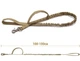 Повідець для собак Harness тактичний Коричневий, 100-150см (039-KHAKI) - зображення 7