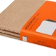 Записник Moleskine Cahier кишеньковий / Лінійка Беж (9788883704925) - изображение 2