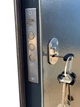 Входные двери LUCKY DOORS 3D50мм металл/металл 2050х960 левые Антрацит (1-23) - изображение 3