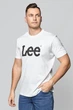 Футболка Lee Logo Tee Regular Fit (L65QAI12) Белый M-00 - изображение 2