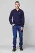 Поло Lee LS Pique Polo Regular Fit (L61VRL35) Темно-синий S-00 - изображение 1