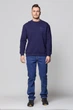Свитшот Lee Rider Graphic Sweatshirt Regular Fit (L80STJ35) Темно-синий XL-00 - изображение 1