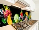 Фото панель универсальная ПЭТ, Самофиксирующаяся, 62 х 205 см (толщина 1.2 мм), цитрусовые в волне(ПЭТ1-s_ed607) - изображение 1