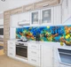 Наклейка на кухонный фартук 65 х 250 см, фотопечать с защитной ламинацией Морские жители (БП-s_an163-2)(БП-13-s_an163) - изображение 5