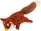 Іграшка для собак GiGwi Лисиця з пищалкою Plush 9 см (75043Collar) - зображення 1