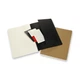 Записник Moleskine Cahier (2 шт) Subject А4 / Чорний, Бежевий (8053853602534) - изображение 5