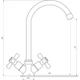 Смеситель для кухни DOMINO DK-H104-2N - изображение 4