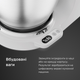 Кухонна машина KENWOOD Titanium Chef Baker KVC65.001WH - зображення 6