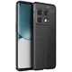 Захисний чохол Deexe Leather Cover для OnePlus 10 Pro - Black - зображення 1