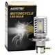 Мото лампа LED для Фары H4 / 15W / 9-32V / 1600LM / 6500K - AUXITO 9003 H4 - изображение 1