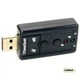 Внешняя звуковая usb карта PrologiX SC-108 7.1 Черная - изображение 1