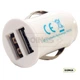 Зарядний пристрій для USB від прикурювача - Griffin Mini Dual USB White - зображення 2
