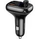 Автомобільний зарядний пристрій Baseus S-13 Bluetooth FM Launcher 2 USB + Type-C Black (CCTM-B01) - зображення 1