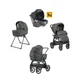 Дитячий універсальний візочок 3 в 1 Inglesina Aptica XT (автокрісло Darwin i-Size) Charcoal Grey - зображення 1