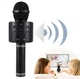 Бездротовий караоке мікрофон WS-858 Bluetooth з USB та динаміком (Чорний) - зображення 8