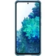 Карбоновая накладка Nillkin Camshield (шторка на камеру) для Samsung Galaxy S21 Ultra Синий / Blue - изображение 2