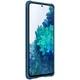 Карбоновая накладка Nillkin Camshield (шторка на камеру) для Samsung Galaxy S21 Ultra Синий / Blue - изображение 6
