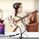 Профессиональная кольцевая светодиодная LED лампа UKC Professional Live Stream с держателем телефона для блогеров и визажистов - изображение 2