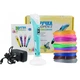 3D-ручка 3D Pen на подставке LCD-дисплей 100 метров пластика Blue (PEN-2-3968-100) - изображение 5